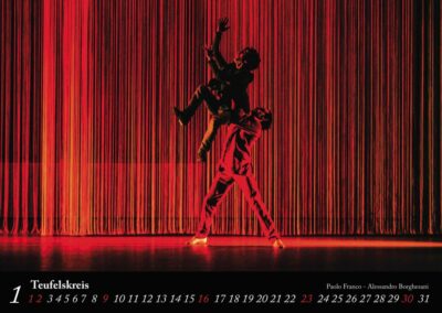 Tanzkalender 2022 der Gesellschaft für Ballett und Tanz Mönchengladbach Krefeld - Januar