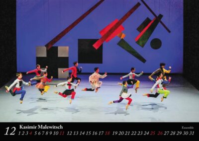 Tanzkalender 2022 der Gesellschaft für Ballett und Tanz Mönchengladbach Krefeld - Dezember
