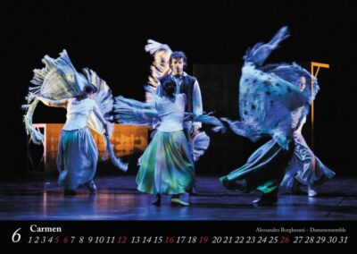 Tanzkalender 2022 der Gesellschaft für Ballett und Tanz Mönchengladbach Krefeld - Juni