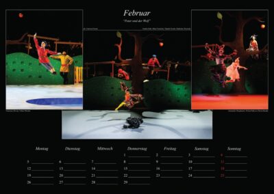 Ballett-Kalender Motiv Februar 2024