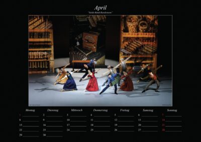 Ballett-Kalender Motiv April 2024
