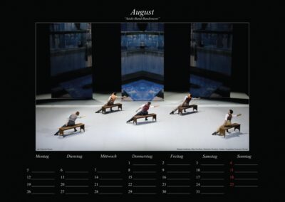 Ballett-Kalender Motiv August 2024