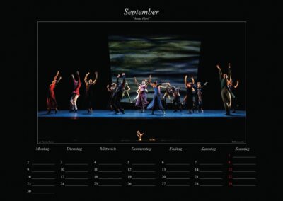 Ballett-Kalender Motiv September 2024