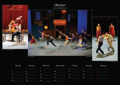 Ballett-Kalender Motiv Oktober 2024